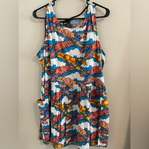 Nooworks Lobster Dreams Big Pocket Dress 2XL XXL 2X